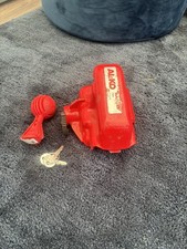 Caravan hitch lock with - al-ko,