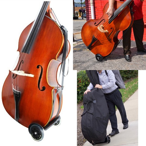 New upright string bass cart - new,