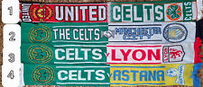 CELTIC SCARF IN EUROPE VARIOUS MATCHDAY SCARVES