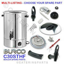 BURCO ELECTRIC SPARE PARTS MANUAL FILL C30 STHF 30 LITRE HOT WATER BOILER URN