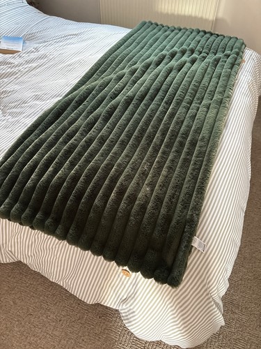 Green throw for - green,