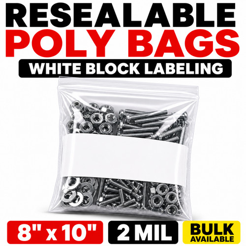 8x10 zip lock - zip, bags