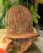 Vintage Wooden Wall Shelf