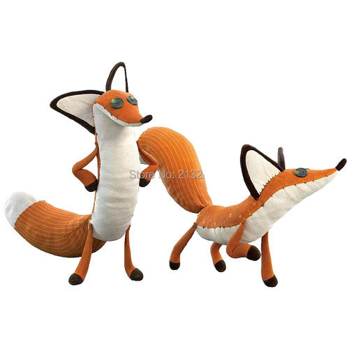 45cm fox plush toy - 45cm,