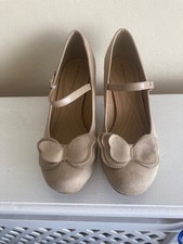 ** LADIES DARK BEIGE MARY JANE SHOES - EMILIO LUCAX - SIZE 6*