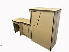Transit Custom Campervan Camper van Kitchen Unit pod MDF Fridge MDF2