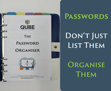 Password Organiser - Easy to