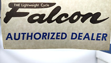 Vintage Falcon bicycle authorized dealer decal/sticker NOS