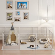 Pet Playpen Dogs Cat Fence Dog