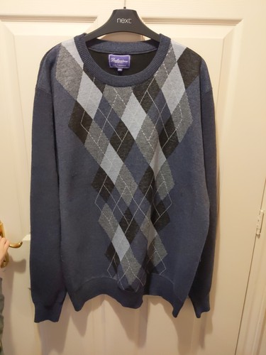 Ballantrae argyle golf sweater - ballantrae,