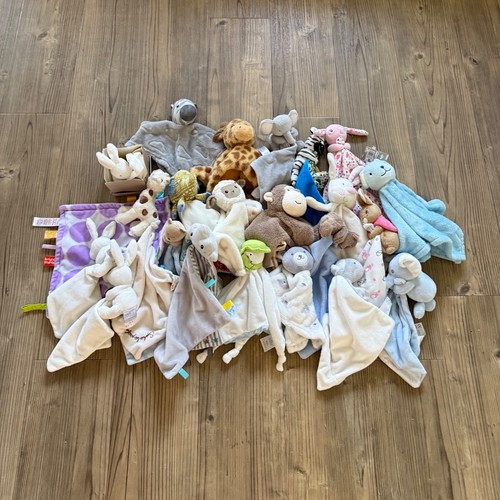 Job lot baby comforters - , lovies