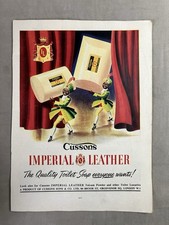 Cussons Imperial Leather Soap - 1951 - Vintage Advertising - Original Advert