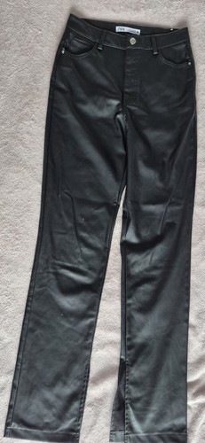 Zara faux leather - faux, black