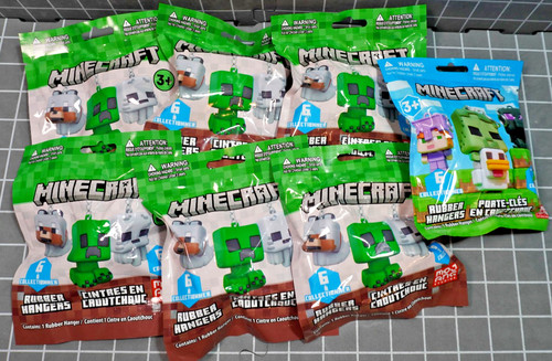 Lot minecraft rubber - of,