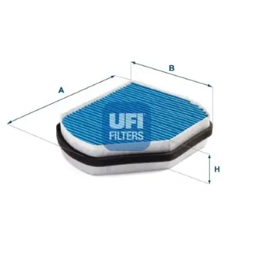 Cabin filter with