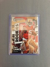 2021 Donruss Optic Trey Lance Gridiron Kings Rookie RC #RGK-3 49ers