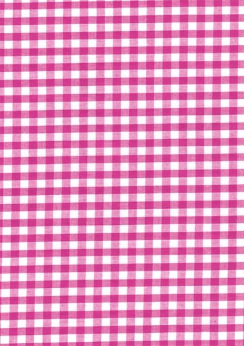 Gingham polycotton fabric - gingham,