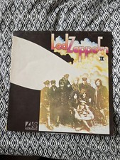 LED Zeppelin II 1969 Vinyl Record, Atlantic Records, Prog Rock Genre