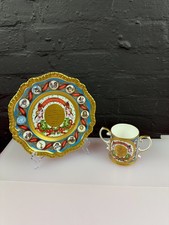 Caverswall One Thousand Years The Millennium Plate and Loving Mug / Cup Set
