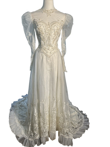 Vintage 1980s wedding - vintage,