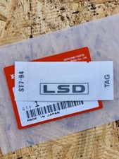 Honda LSD Decal Sticker DC2 Integra Type R CRX Civic EK9 EF9 EG MB6 Del Sol NEW