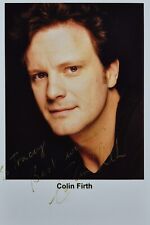 Colin Firth  personalized autographed photo 10x15cm
