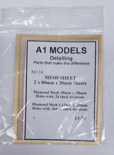 A1models m110 brass grille - m110,