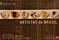 Illy Art Collection 2001 Artistas do Brasil Espresso Cup Set