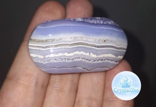 Blue lace agate natural - agate,