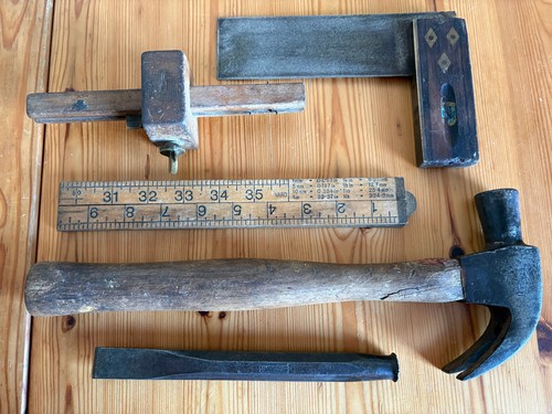 Vintage carpenters tools - vintage,