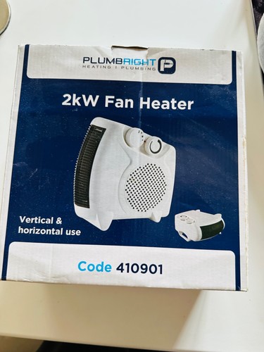 Plumbright 2kw fan heater - 2kw,