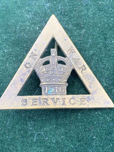 1916 ww1 war - 'on, service'