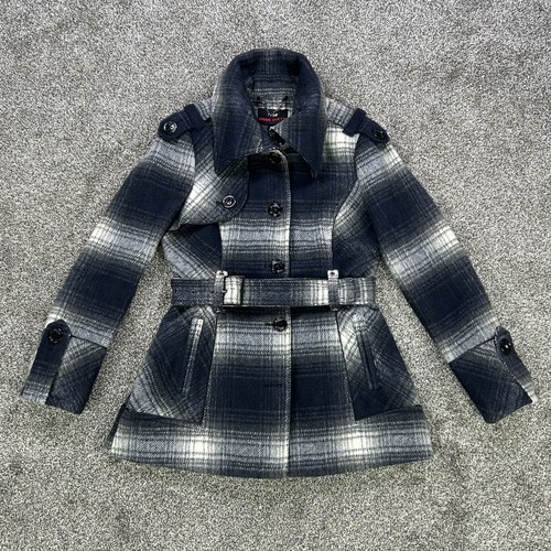 Miss sixty wool blend plaid - miss,