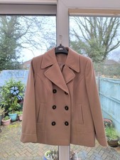 M&S Women's Camel Coat Size 16