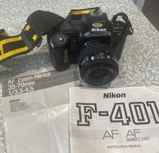 Nikon F401 35mm Autofocus Film SLR with Nikon 35-70mm Lens 