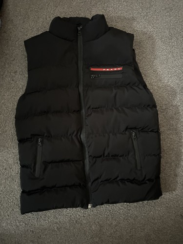 Prada men body warmer gillet - prada, men's