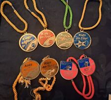 8 x Rare Collectable European Tour Kids On Tour Collectable Golf Badges/Tokens