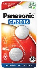 2 x Panasonic CR2016 3V