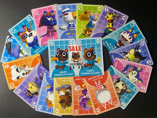 Animal crossing reader cards - e-reader,