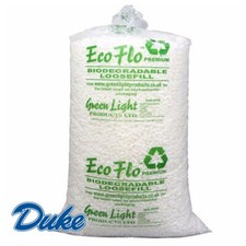 15 Cubic Feet of ECOFLO LOOSE FILL Biodegradable/Void Fill/Packing Peanuts