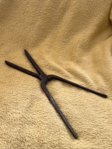 Vintage iron metal hair waving - metal,