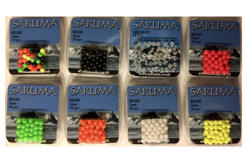 Sakuma 5mm beads 50 - sakuma, pcs