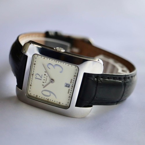 Celine square date silver - celine,