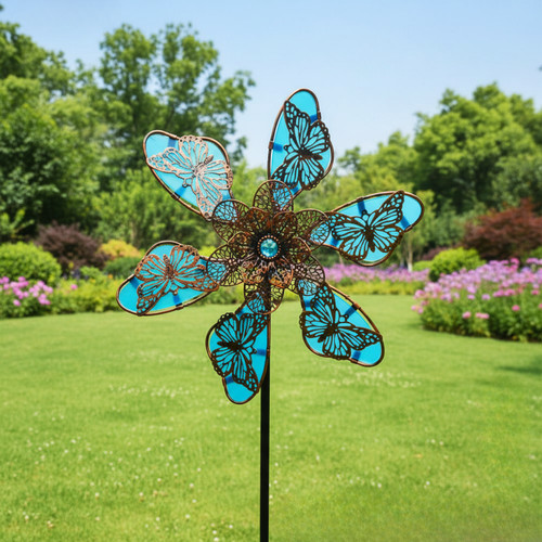 Metal butterfly wind - wind, spinner