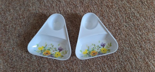 Vintage melamine egg - egg, set