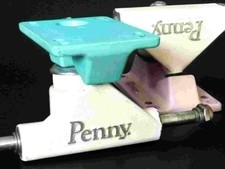 - Penny - Vintage Alloy Skateboard Trucks Set - PAIR White & Complete 3.1" 149mm