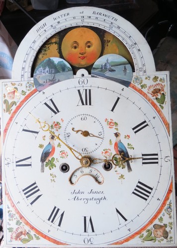 Antique longcase clock - antique, c1815