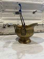 Vintage brass small coal