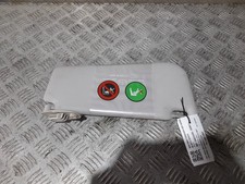 FIAT PUNTO MK2 1999-2012 SUN VISOR PASSENGER SIDE NEARSIDE LEFT WITH MIRROR