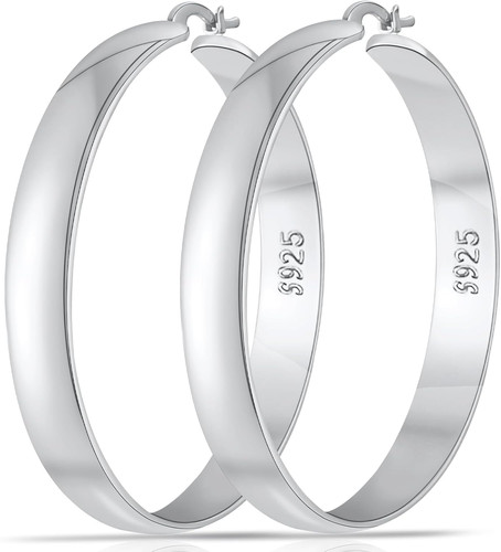 8mm thick 925 sterling silver - 8mm,
